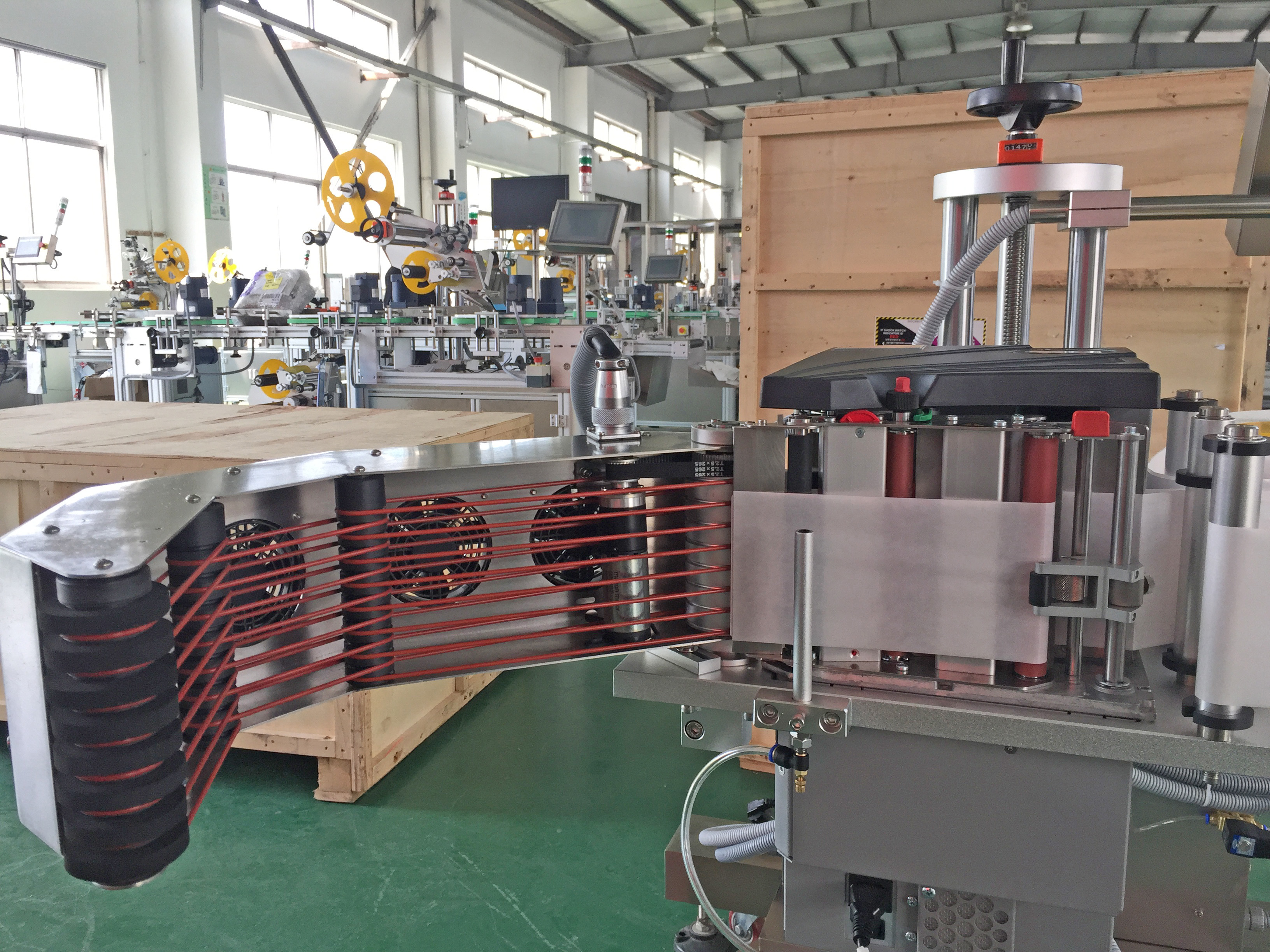 轮胎打印贴标机