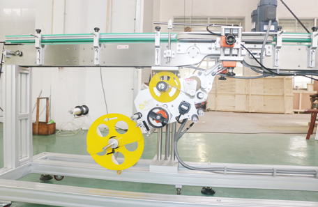 底面双侧面不干胶贴标机