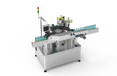 回转式高速贴标机