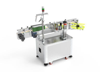 立式圆形罐子贴标机