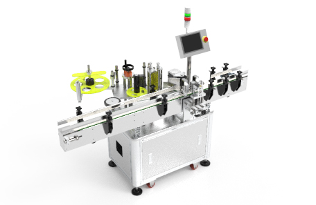 红酒定位不干胶贴标机