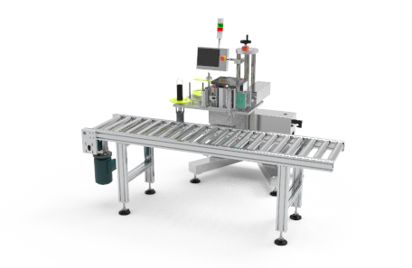 纸箱侧面打印贴标机 纸箱侧面打印贴标机