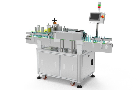 高速回转式西林瓶不干胶贴标机 高速回转式西林瓶不干胶贴标机