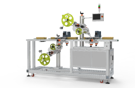罐/瓶上下面不干胶贴标机 罐/瓶上下面不干胶贴标机