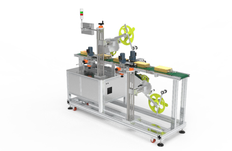 罐/瓶上下面不干胶贴标机 罐/瓶上下面不干胶贴标机