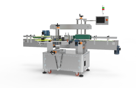 橄榄油单标侧面贴标机 橄榄油单标侧面贴标机