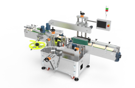 橄榄油单标侧面贴标机 橄榄油单标侧面贴标机