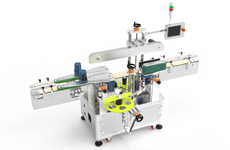 异形瓶单侧面贴标机 异形瓶单侧面贴标机