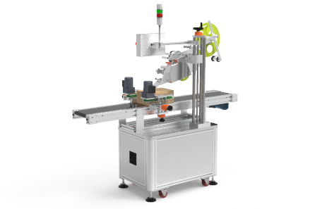 盒子平面兼侧面贴标机 盒子平面兼侧面贴标机