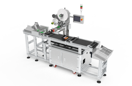 卡类分页贴标机