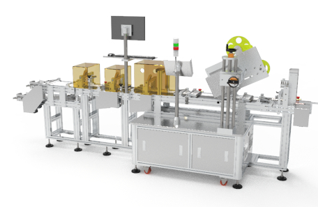 吊牌分页贴标机