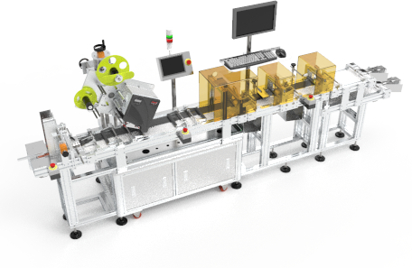 未定型盒分页不干胶贴标机 未定型盒分页不干胶贴标机