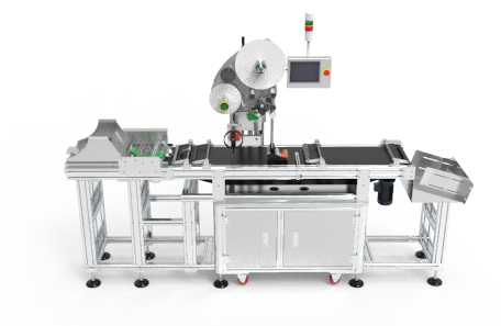 纸类分页平面不干胶贴标机 纸类分页平面不干胶贴标机