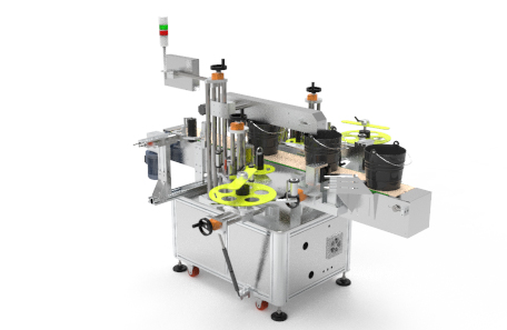 润滑油桶贴标机 润滑油桶贴标机
