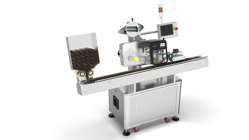 卧式打印贴标机 卧式打印贴标机