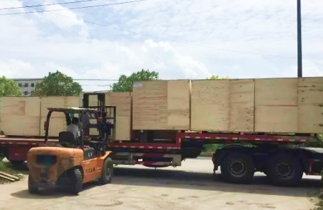 为新疆客户定制的24台贴标及系统检测应用生产