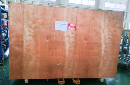 设备经过出厂检验即将远跨重洋