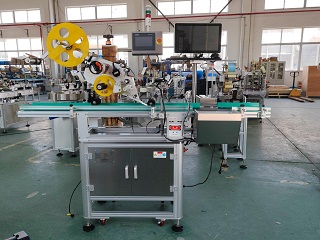 2025.6.30美国平面贴标机+输送